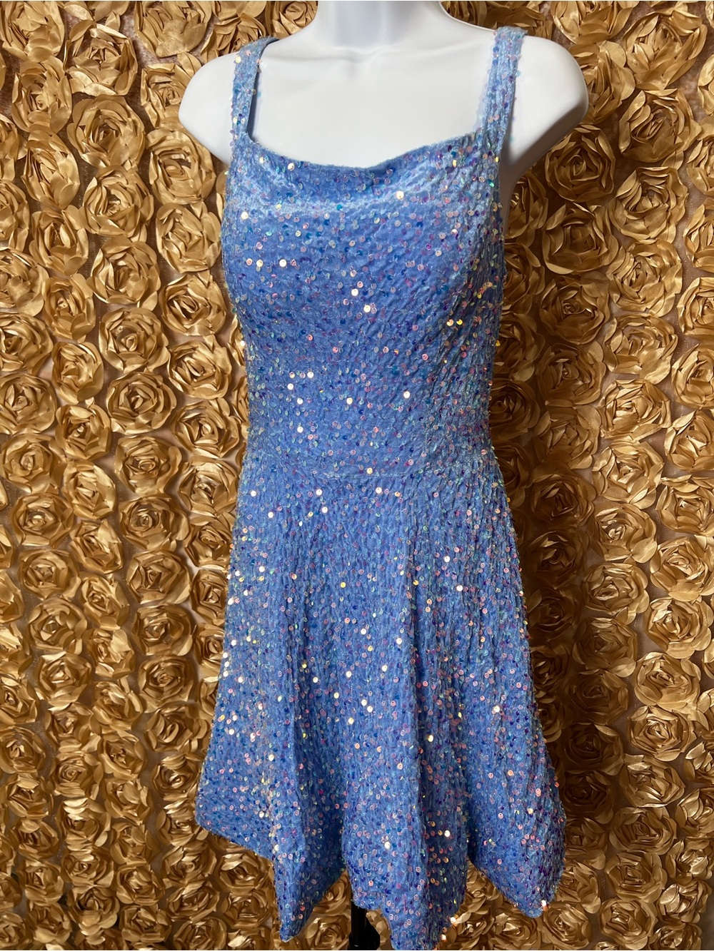 Sequined Blue Party Dress
🚨 NEW WITHOUT TAGS🚨